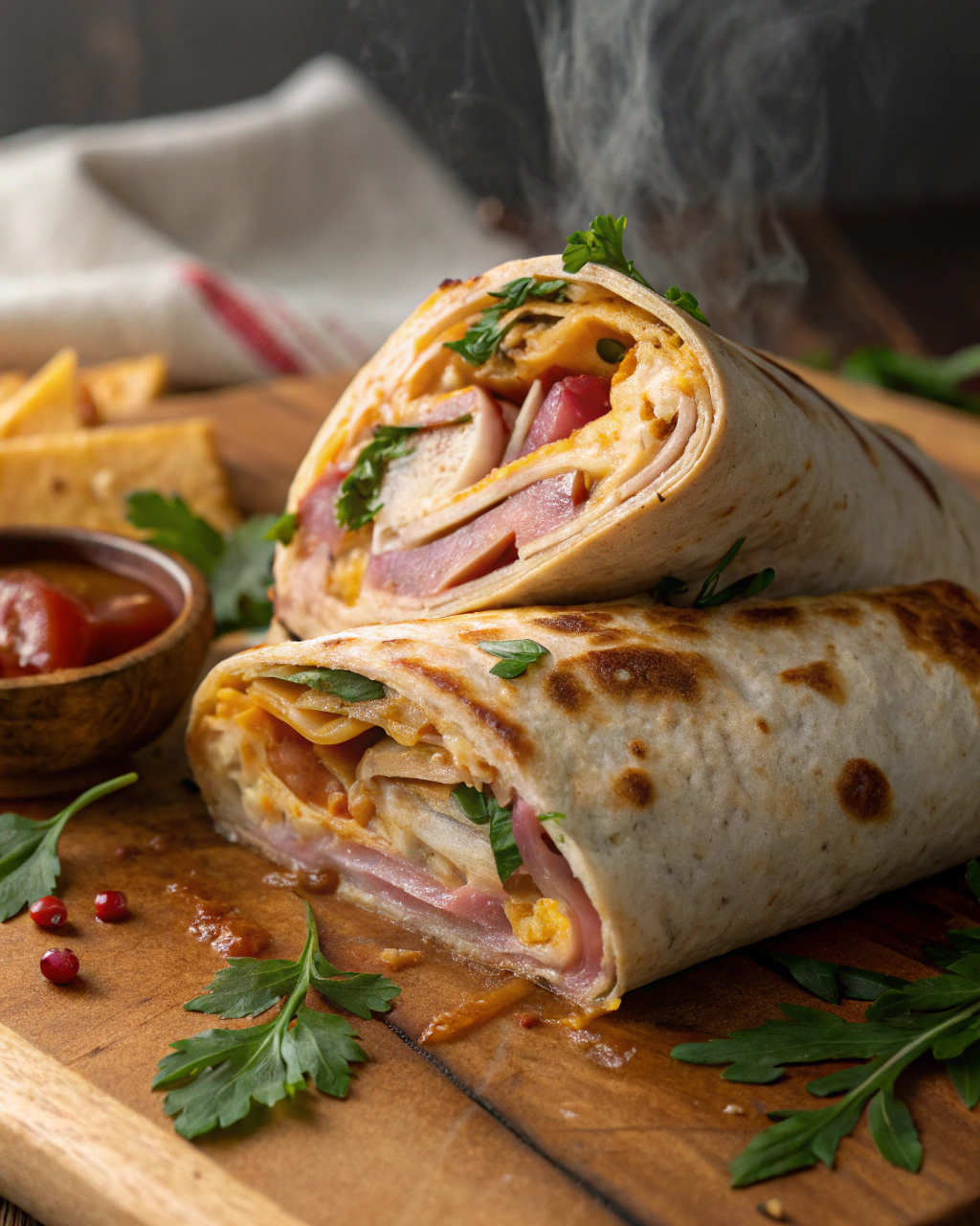 Ham and Cheese Wraps – Easy Recipes for Dinner