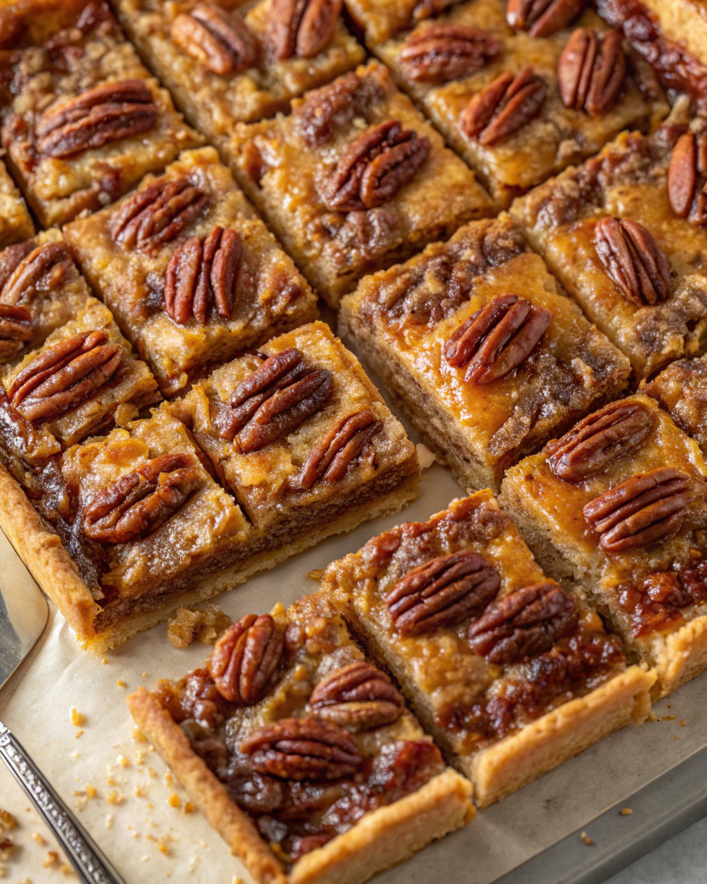 Mamas Incredible Pecan Pie Bars