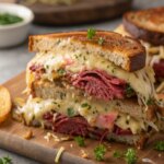 reuben-bake-with-layers-of-corned-beef-sauerkraut-and-swiss-cheese-j