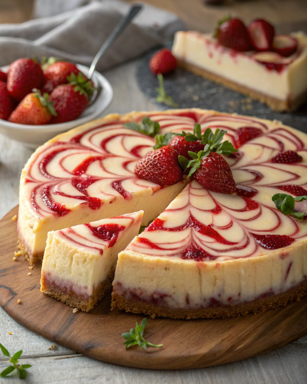 strawberry-swirl-cheesecakej