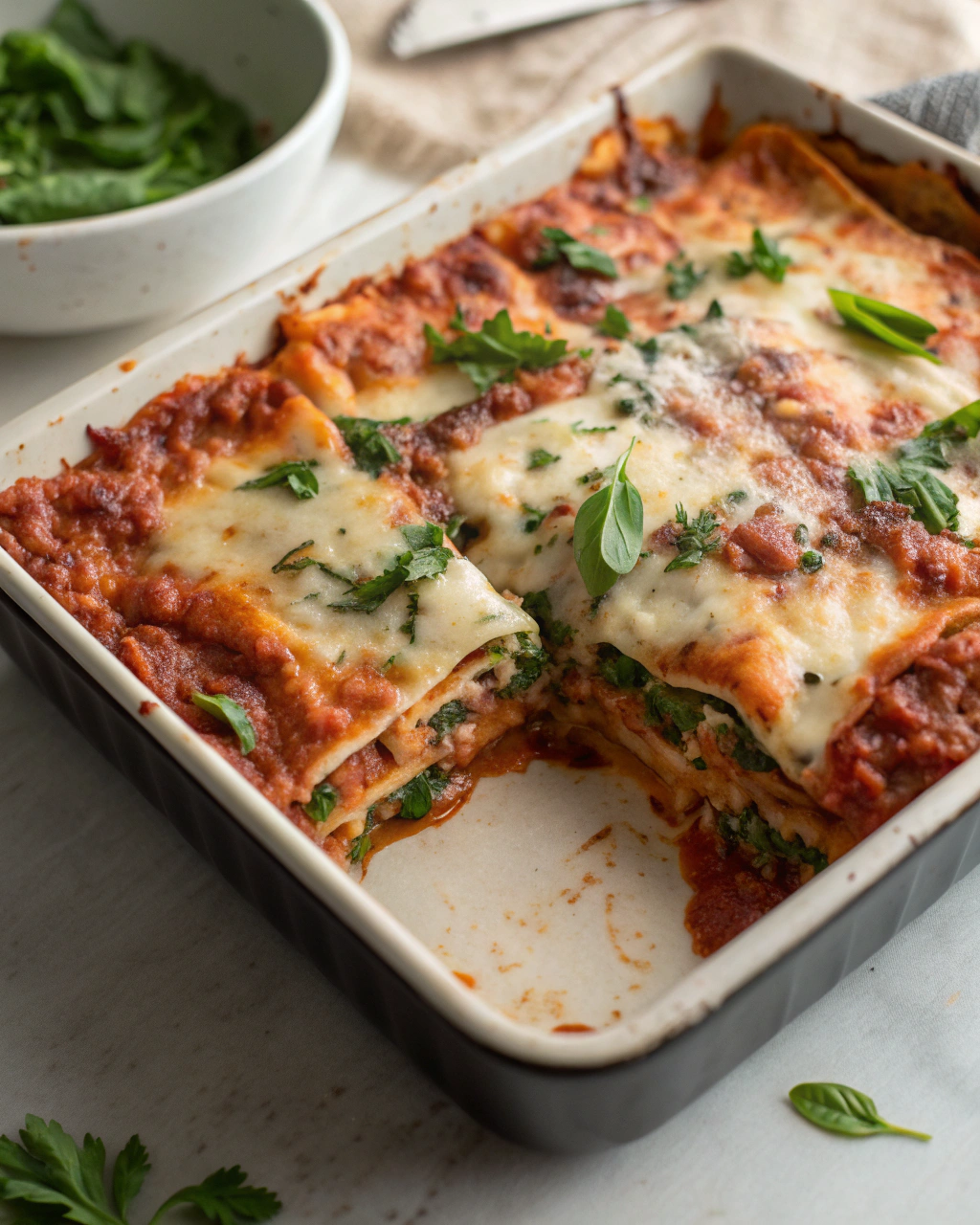 turkey-spinach-lasagnaj
