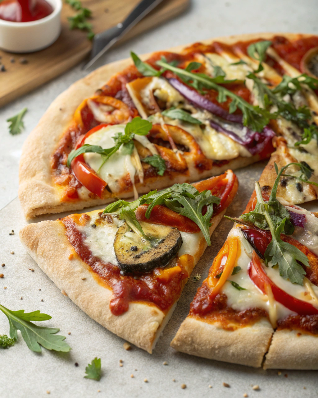 Veggie Pita Pizza – Simple Recipes for Dinner