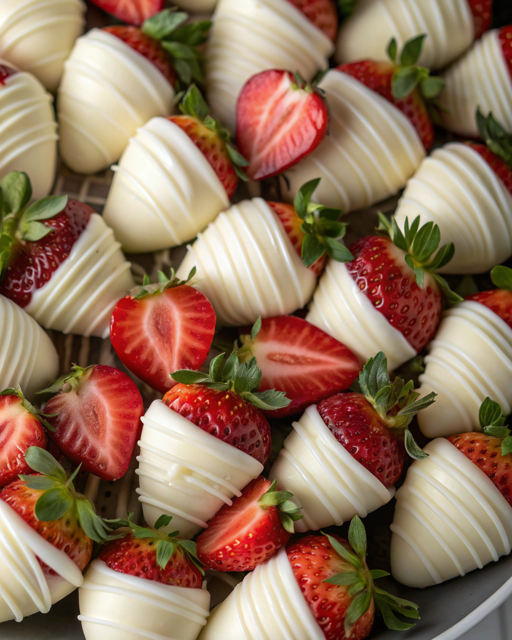 white-chocolate-drizzled-strawberriesj