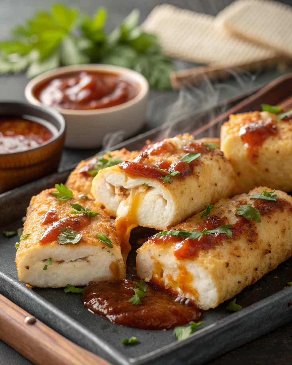 2-Ingredient Cottage Cheese Cheese Sticks