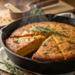 Homemade Sweet Potato Cornbread:jl