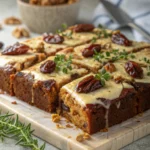 Date and Walnut Traybake Cakejl