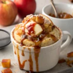 Apple Cinnamon Cottage Cheese Mug Cake jl