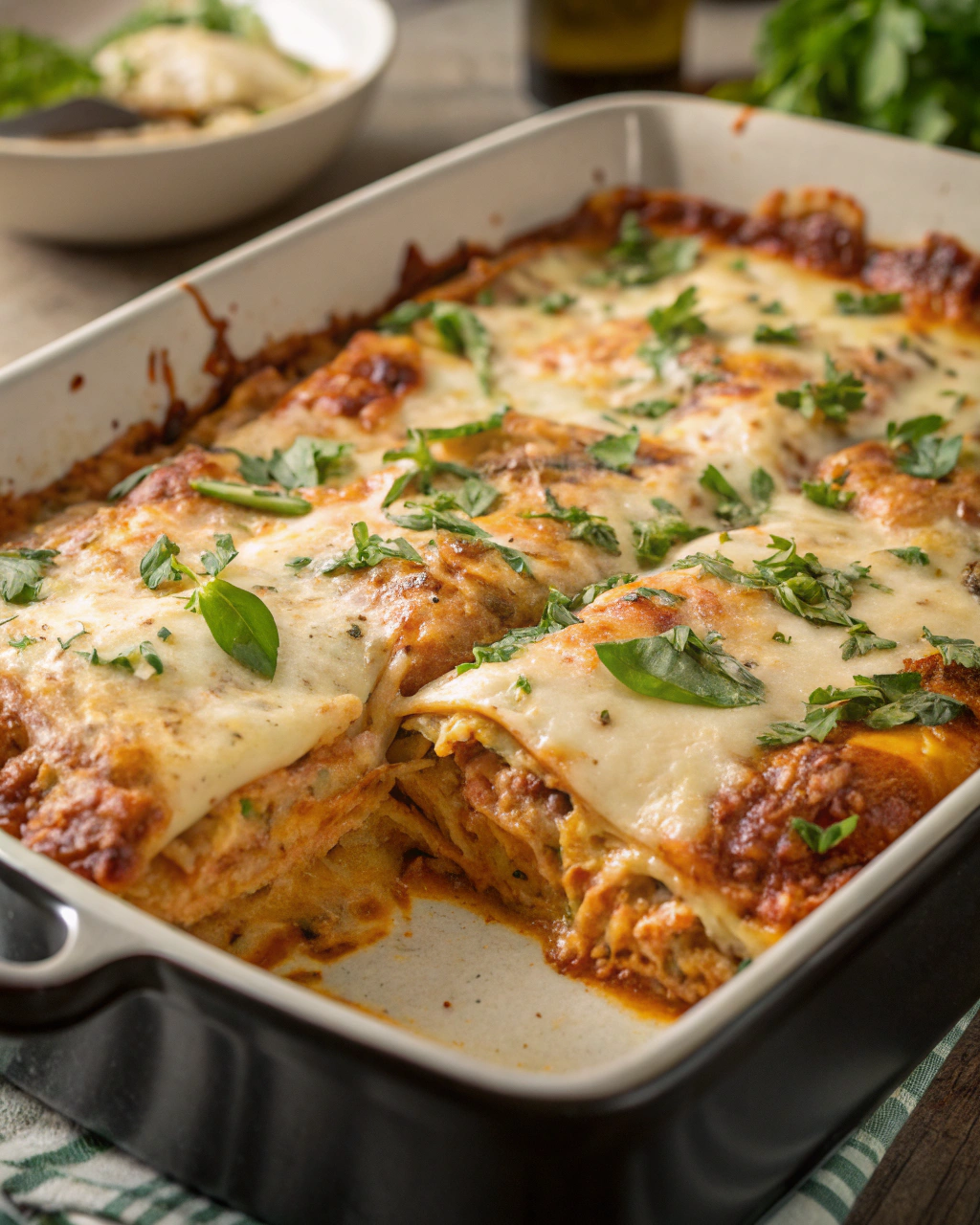 Buttery Chicken Lasagna Recipe