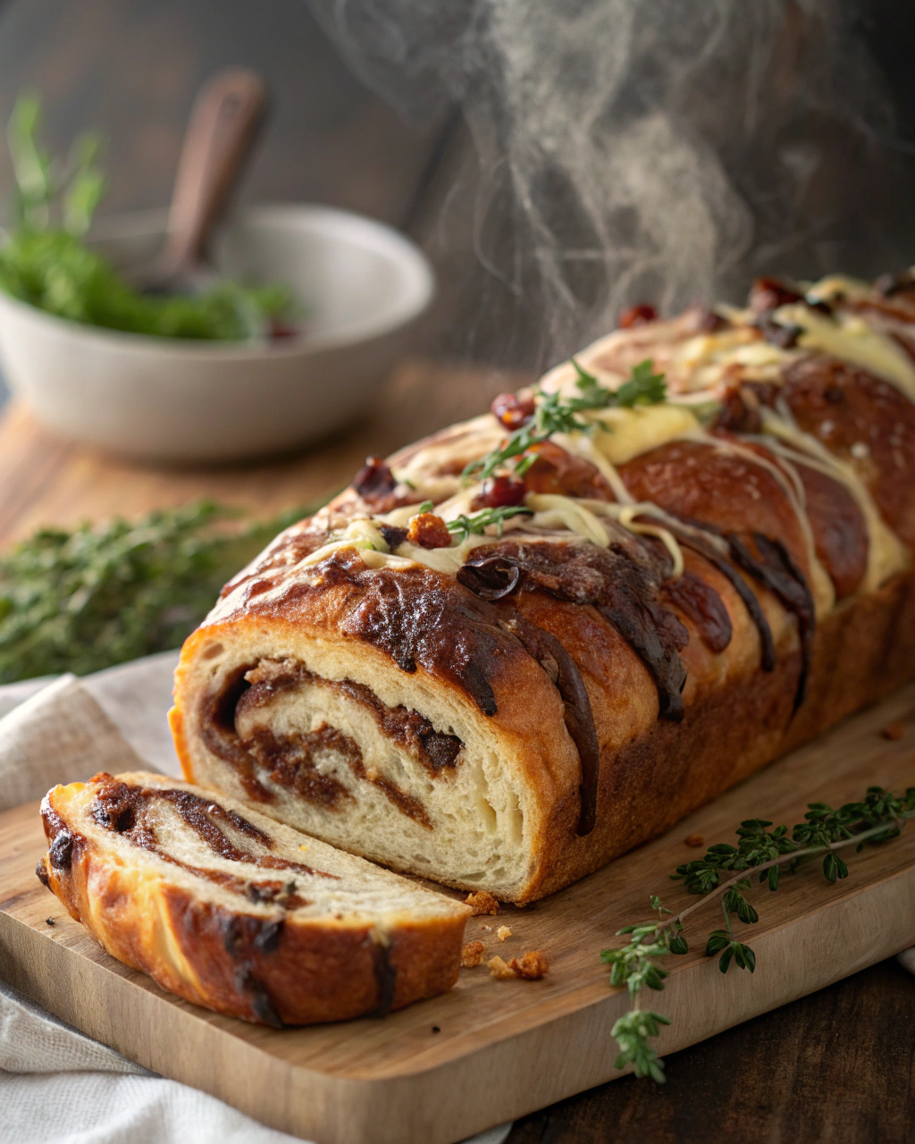 Chocolate Marble Bread