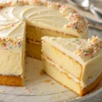 Eggless Vanilla Cakejl