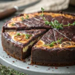 Flourless Black Cocoa and Chia Greek Yogurt Cakejl