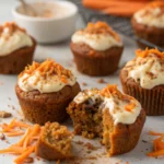 Flourless Carrot Cake Muffins jl