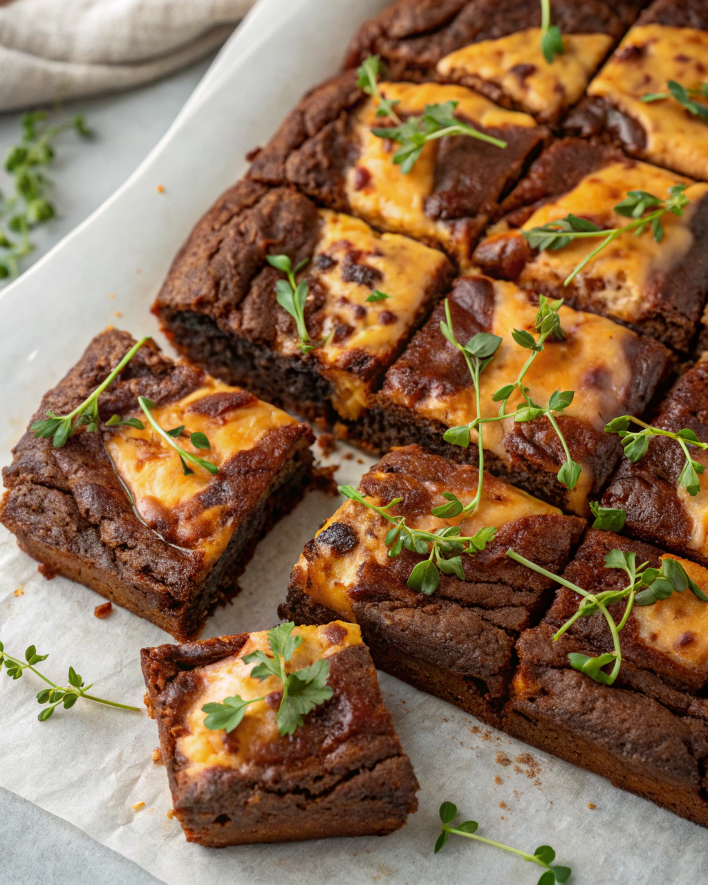 Greek Yogurt Brownies Zero Sugar Snack