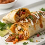 Honey-Glazed Chicken Chimichanga Recipe Honey-Glazed Chicken Chimichanga Recipejl