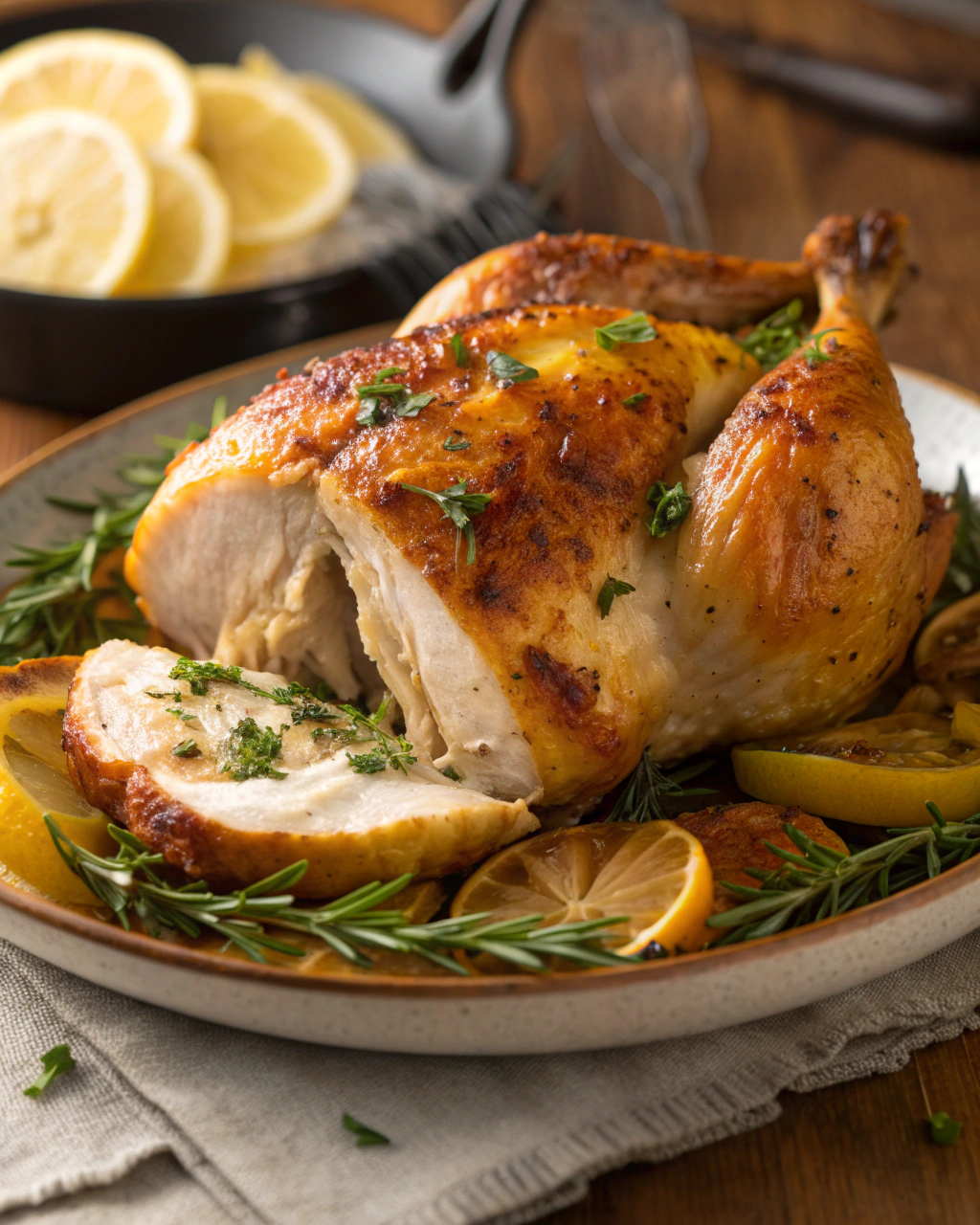 Lemon Herb Roasted Chicken for Busy Weeknights
