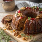 Moist and Nutty Date and Walnut Cake with a Hint of Warm Spicesjl