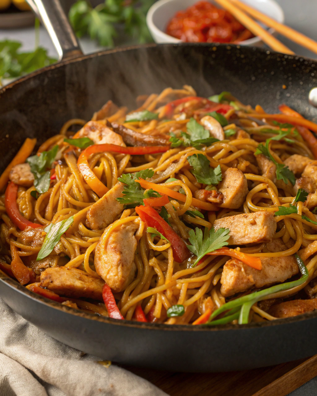 Mouthwatering Chicken Lo Mein Recipe