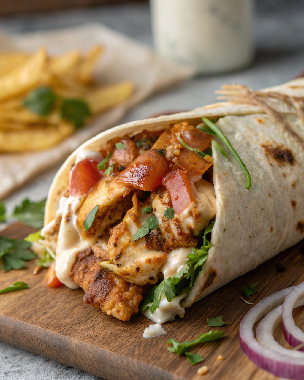 Perfectly Cooked Chicken Shawarma Recipe