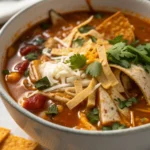 Perfectly Cooked Chicken Tortilla Soup Recipejl