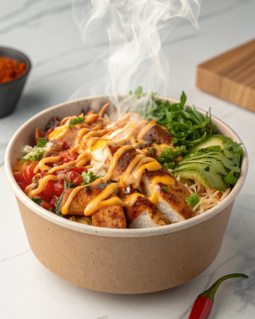 Savory Chicken Bowl Recipe