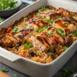 Teriyaki Chicken and Rice Casserolejl