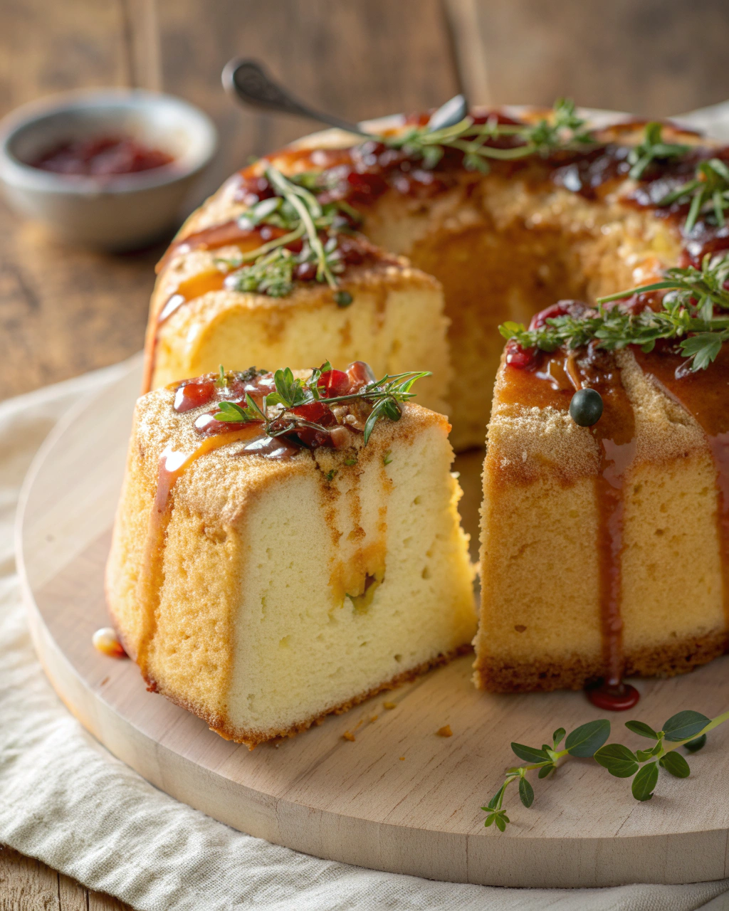 Three ingredients sponge cake