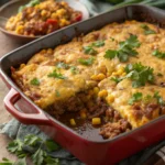 Cheesy Beef and Corn Casserolejl