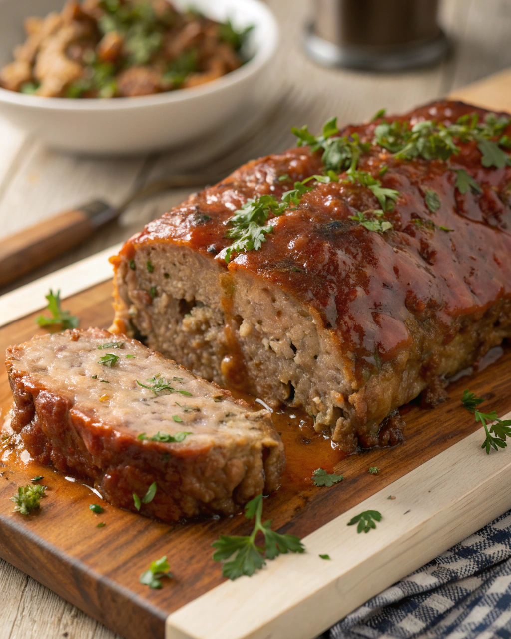 Classic Meatloaf with Homemade Gravy