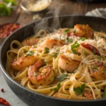 Creamy Cajun Shrimp Pasta with Parmesanjl
