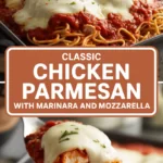 Classic Chicken Parmesan with Marinara and Mozzarella Classic Chicken Parmesan with Marinara and Mozzarella