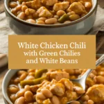 White Chicken Chili with Green Chilies and White Beans