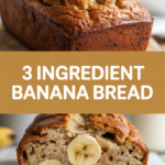 3 Ingredient Banana Bread 3 Ingredient Banana Bread