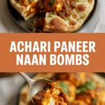 Achari Paneer Naan Bombs Achari Paneer Naan Bombs