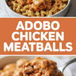 Adobo Chicken Meatballs