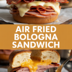 Air Fried Bologna Sandwich Air Fried Bologna Sandwich