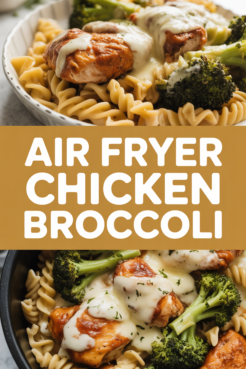 Air Fryer Chicken Broccoli