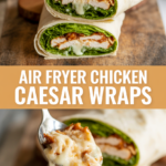 Air Fryer Chicken Caesar Wraps Air Fryer Chicken Caesar Wraps