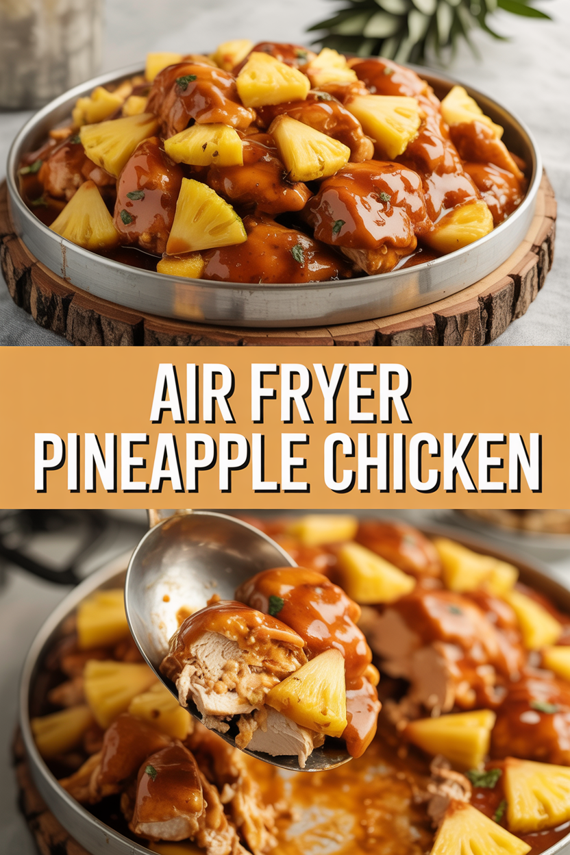 Air Fryer Pineapple Chicken