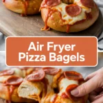 Air Fryer Pizza Bagels Air Fryer Pizza Bagels