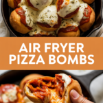 Air Fryer Pizza Bombs Air Fryer Pizza Bombs