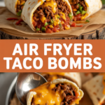 Air Fryer Taco Bombs