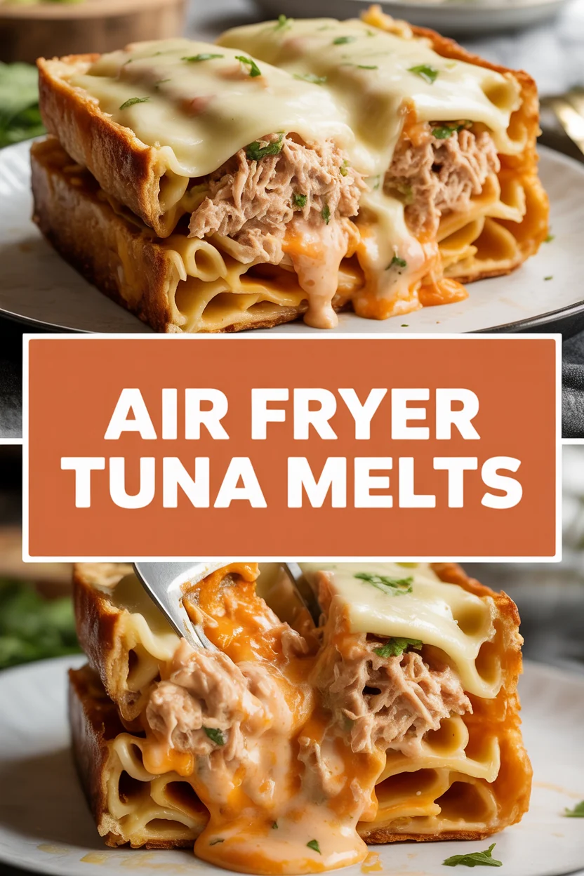 Air Fryer Tuna Melts