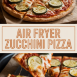 Air Fryer Zucchini Pizza Air Fryer Zucchini Pizza