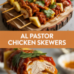 Al Pastor Chicken Skewers Al Pastor Chicken Skewers