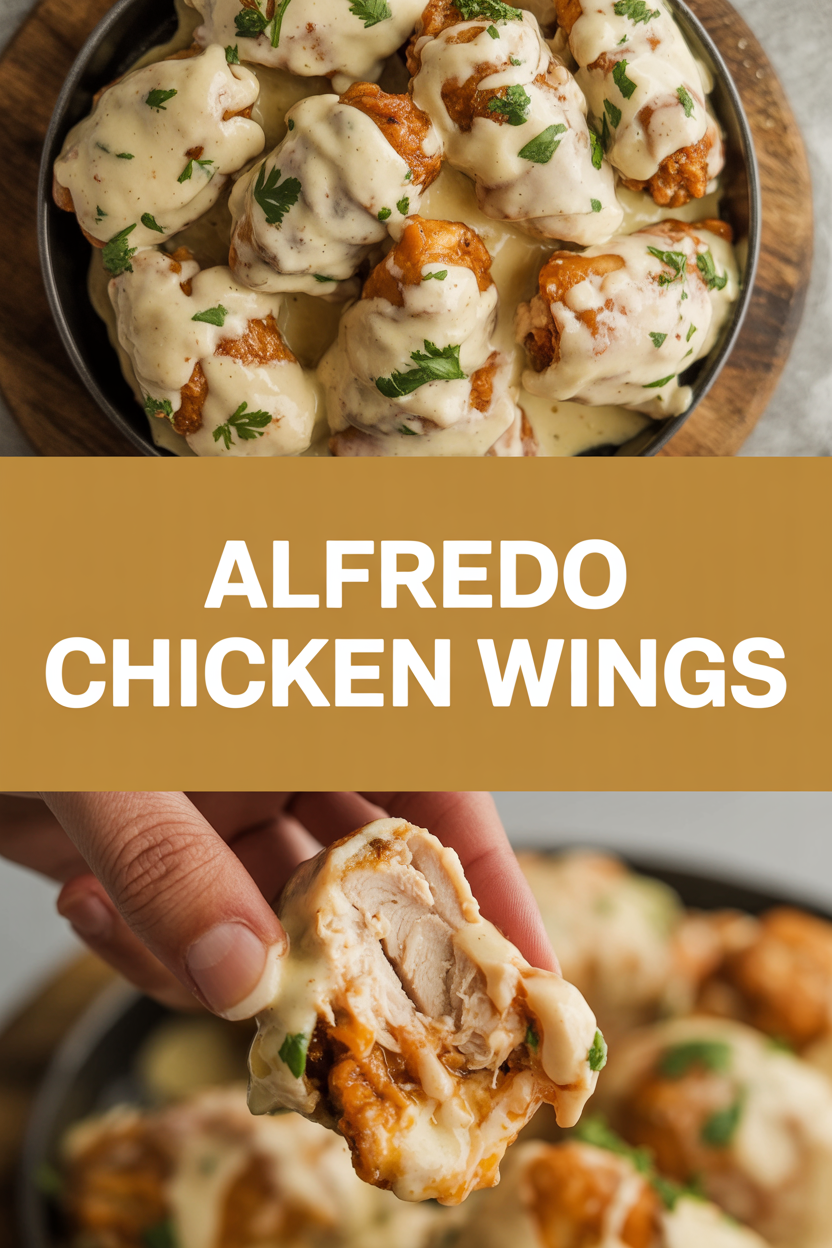 Alfredo Chicken Wings