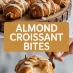 Almond Croissant Bites