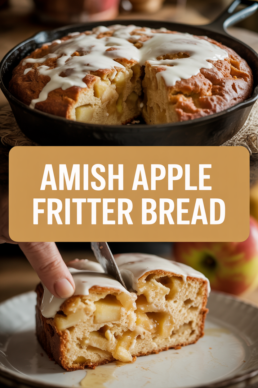 Amish Apple Fritter Bread