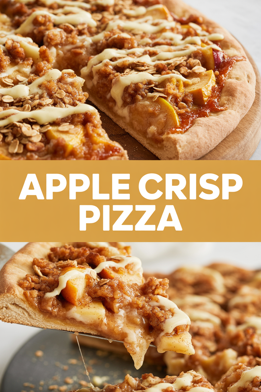 Apple Crisp Pizza