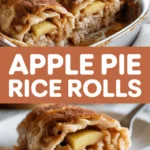 Apple Pie Rice Rolls Apple Pie Rice Rolls