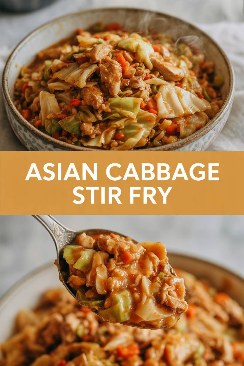 Asian Cabbage Stir Fry